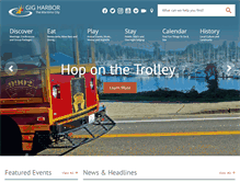 Tablet Screenshot of gigharborguide.com